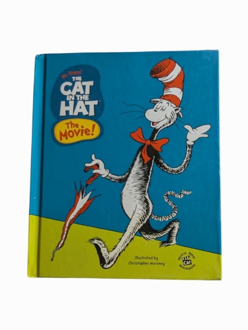 The Cat in the Hat The Movie Hard Cover Book